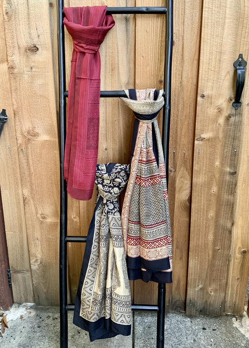 Mulberry Silk with Custom Patterns